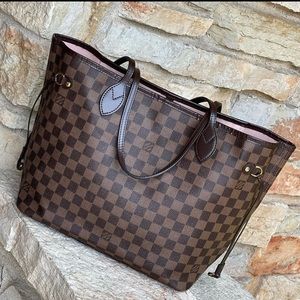 Louis Vuitton NEVERFULL MM DAMIER EBENE